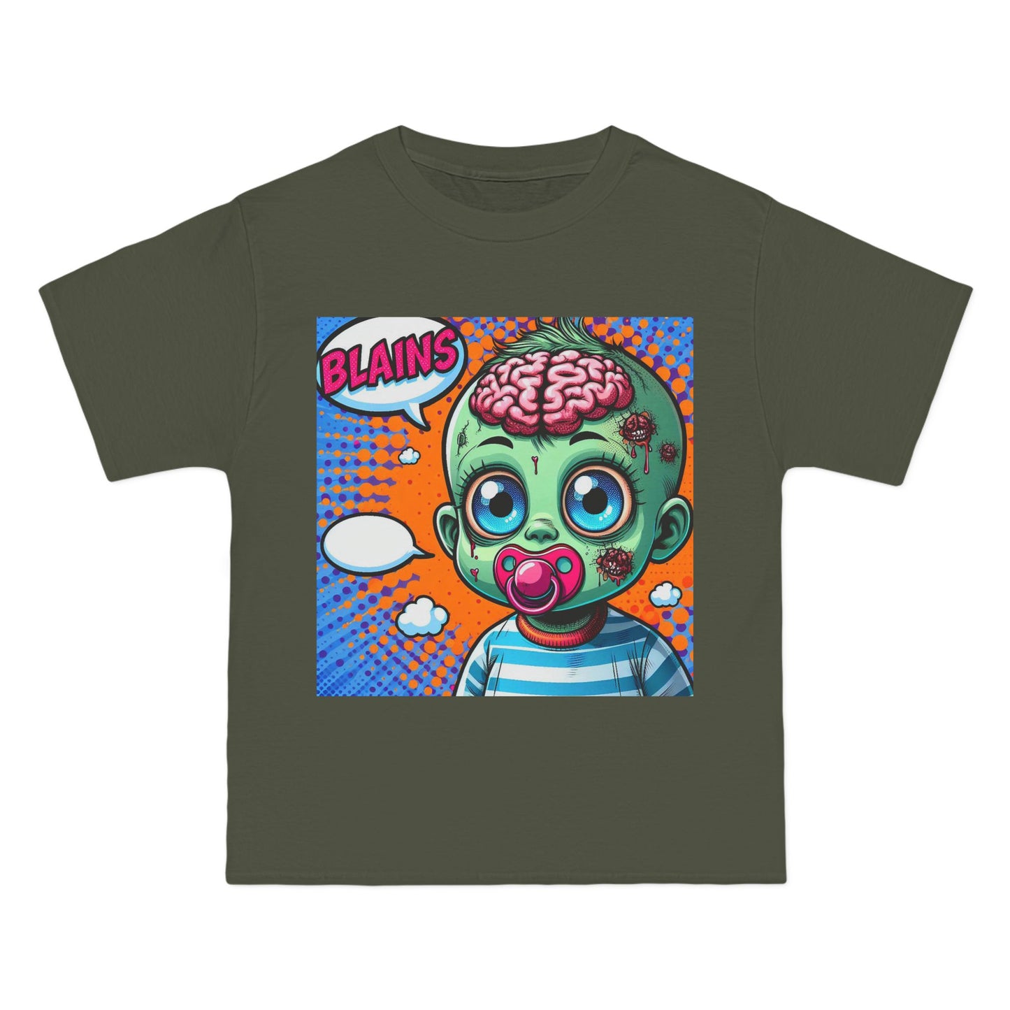Zombie Pacifier Baby T-Shirt — Cute Scary Infant Graphic Tee