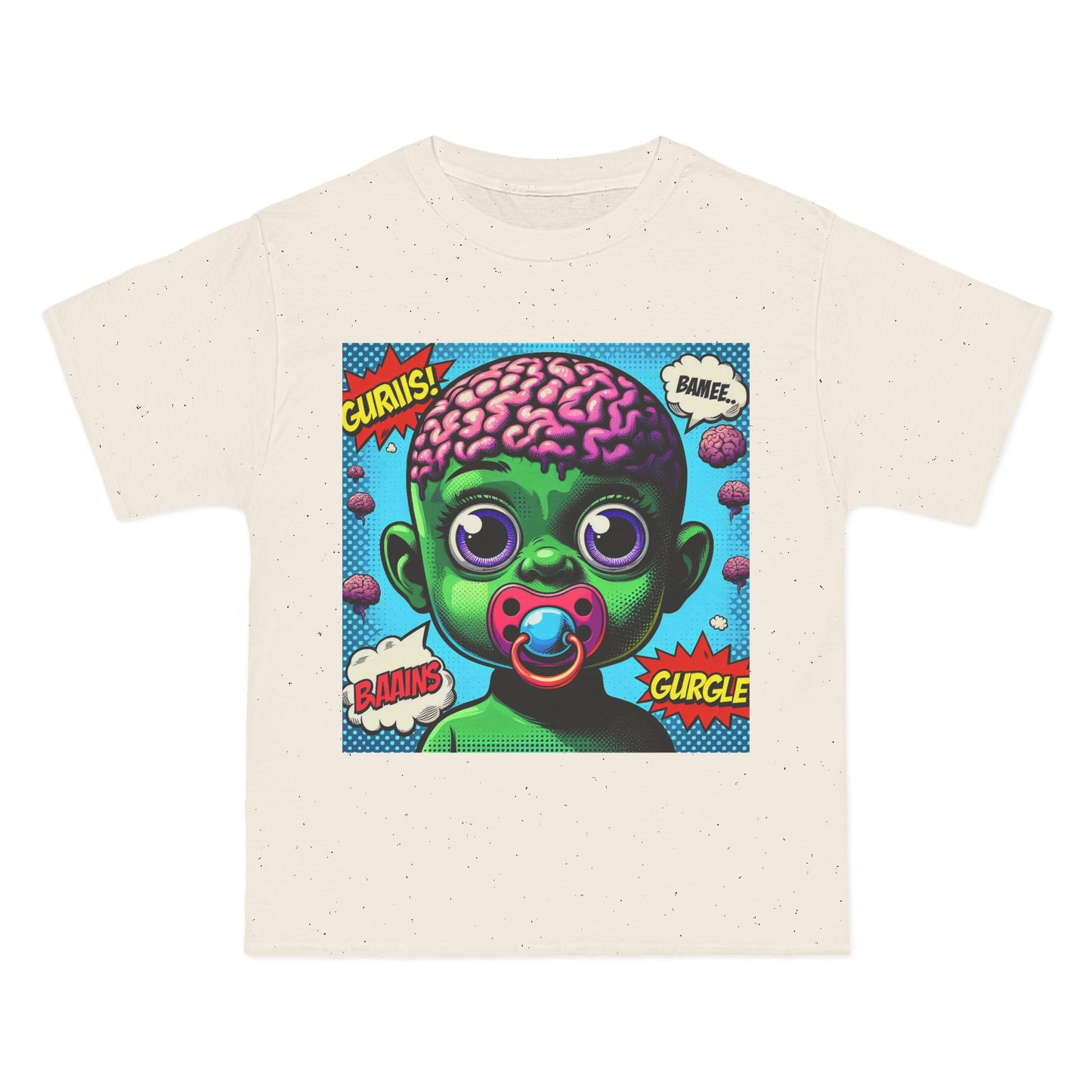 Zombie Baby Brain Pacifier T-Shirt