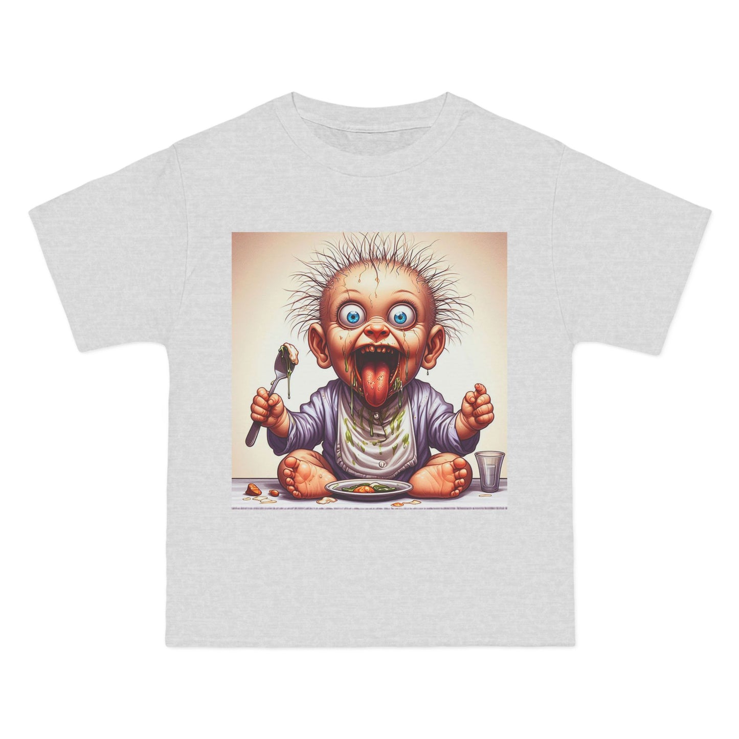 Crazy Baby Eating Breakfast T-Shirt