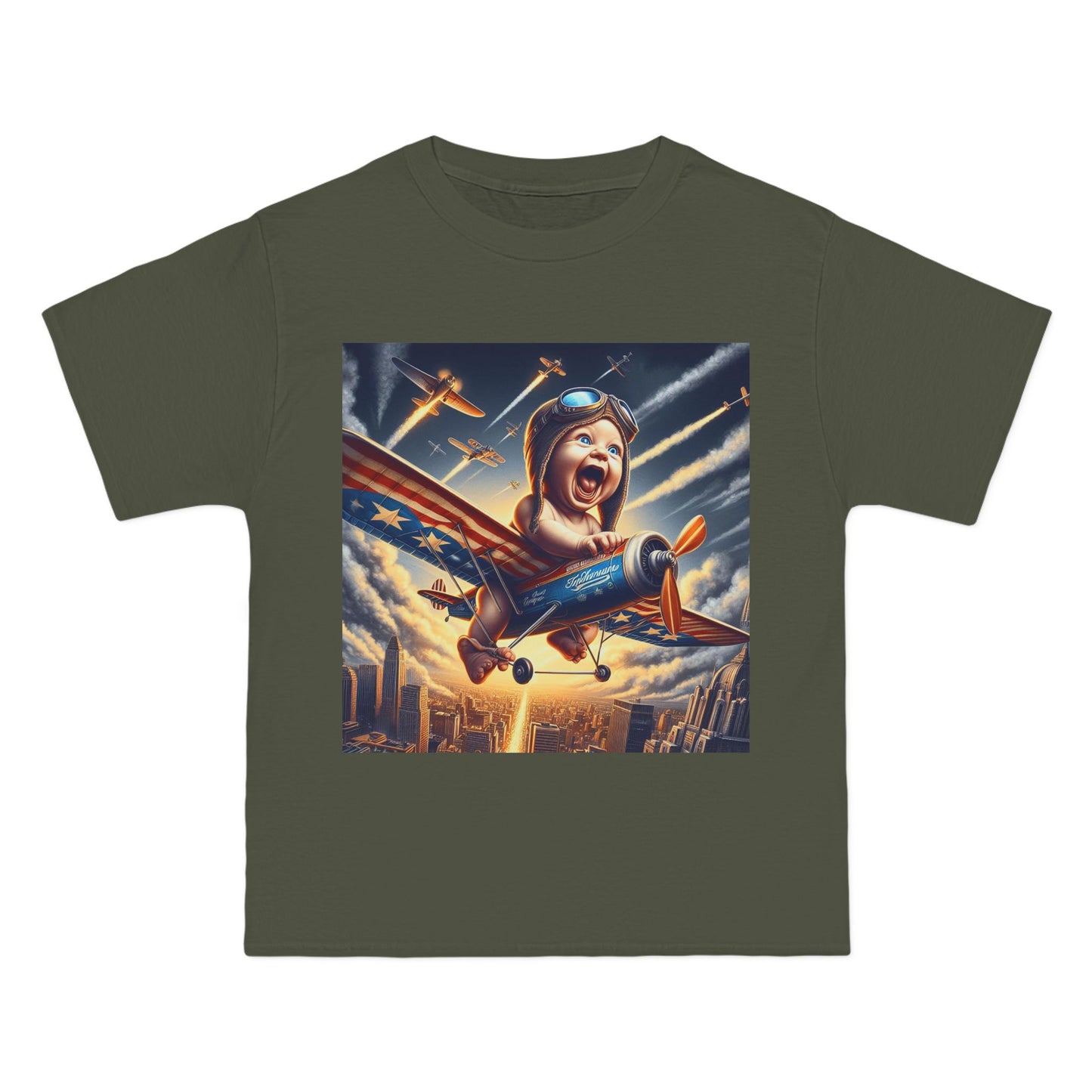 Funny Pilot Baby T-Shirt — Cute Aviation Infant Tee