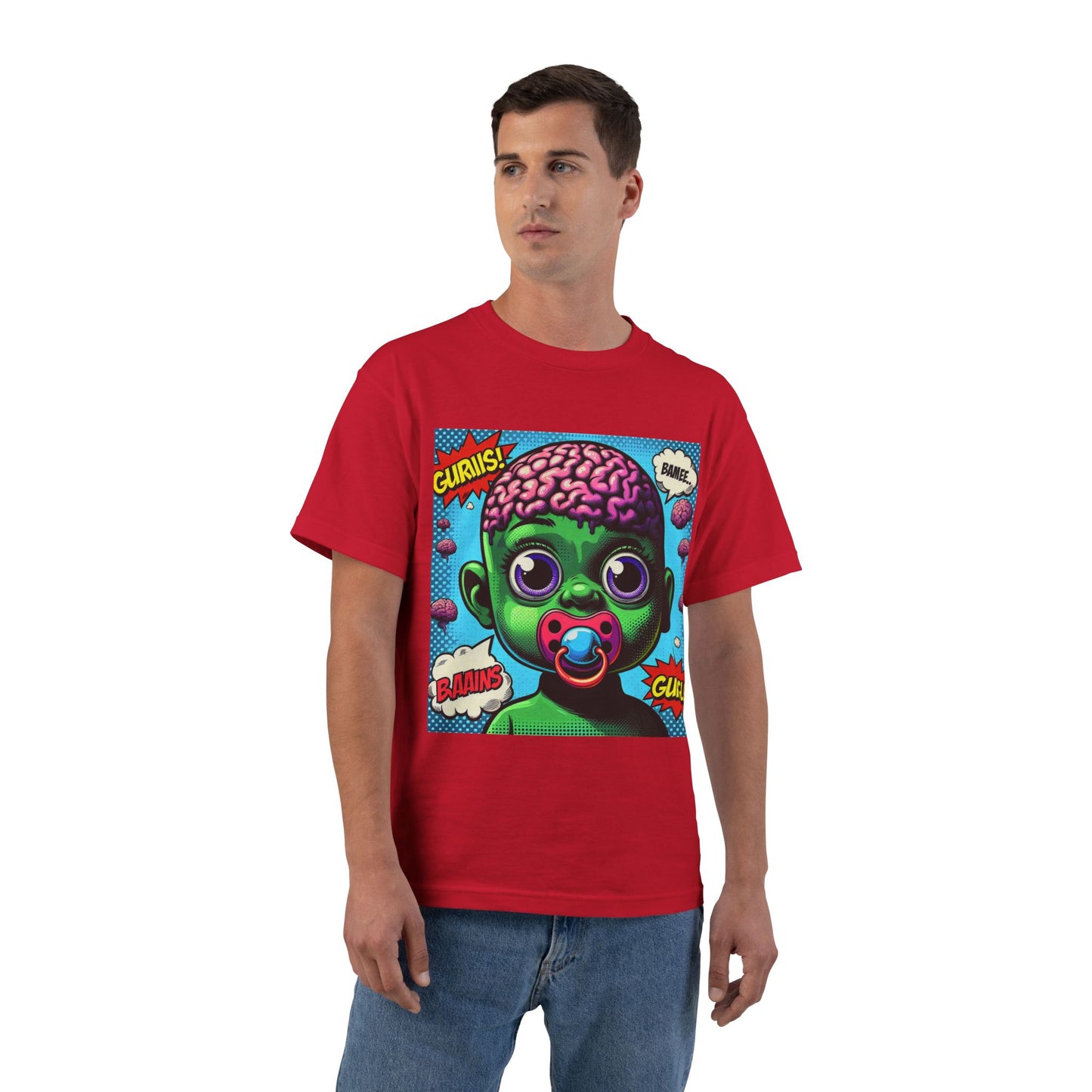 Zombie Baby Brain Pacifier T-Shirt