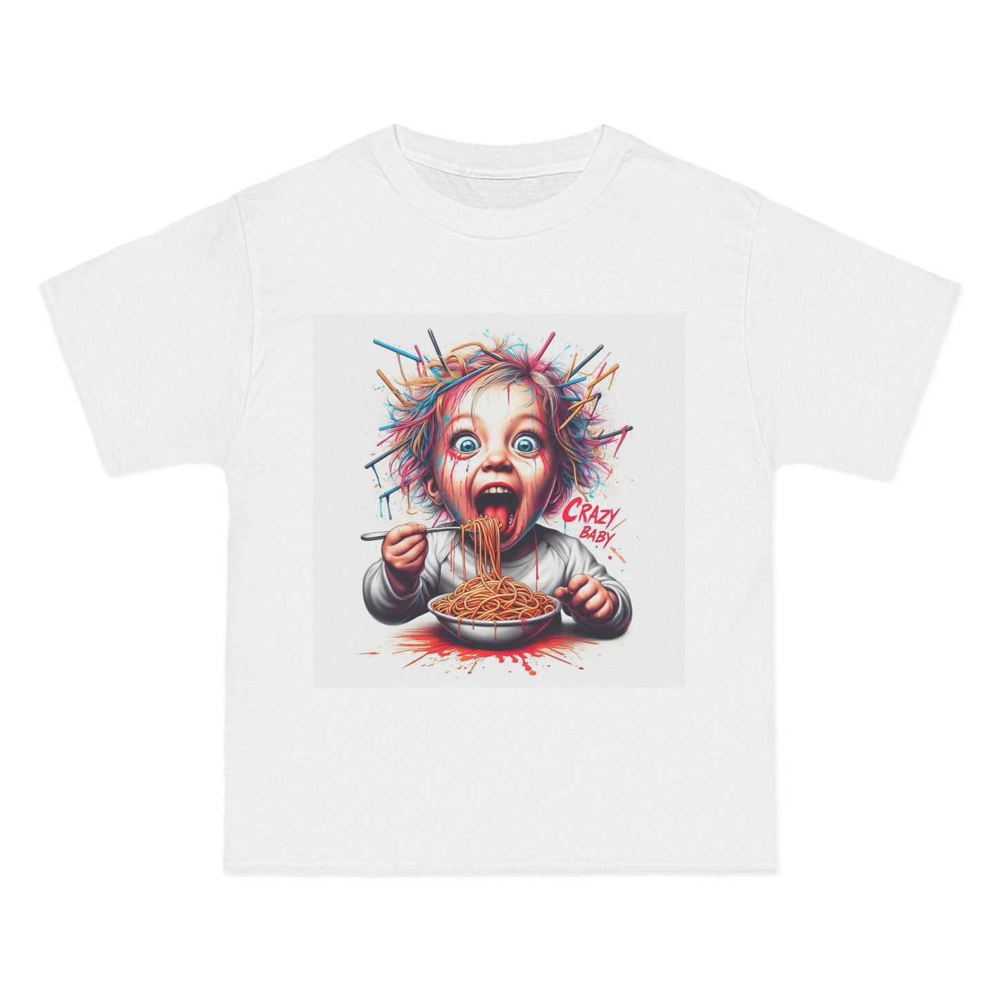 Crazy Baby Eating Sketti T-Shirt