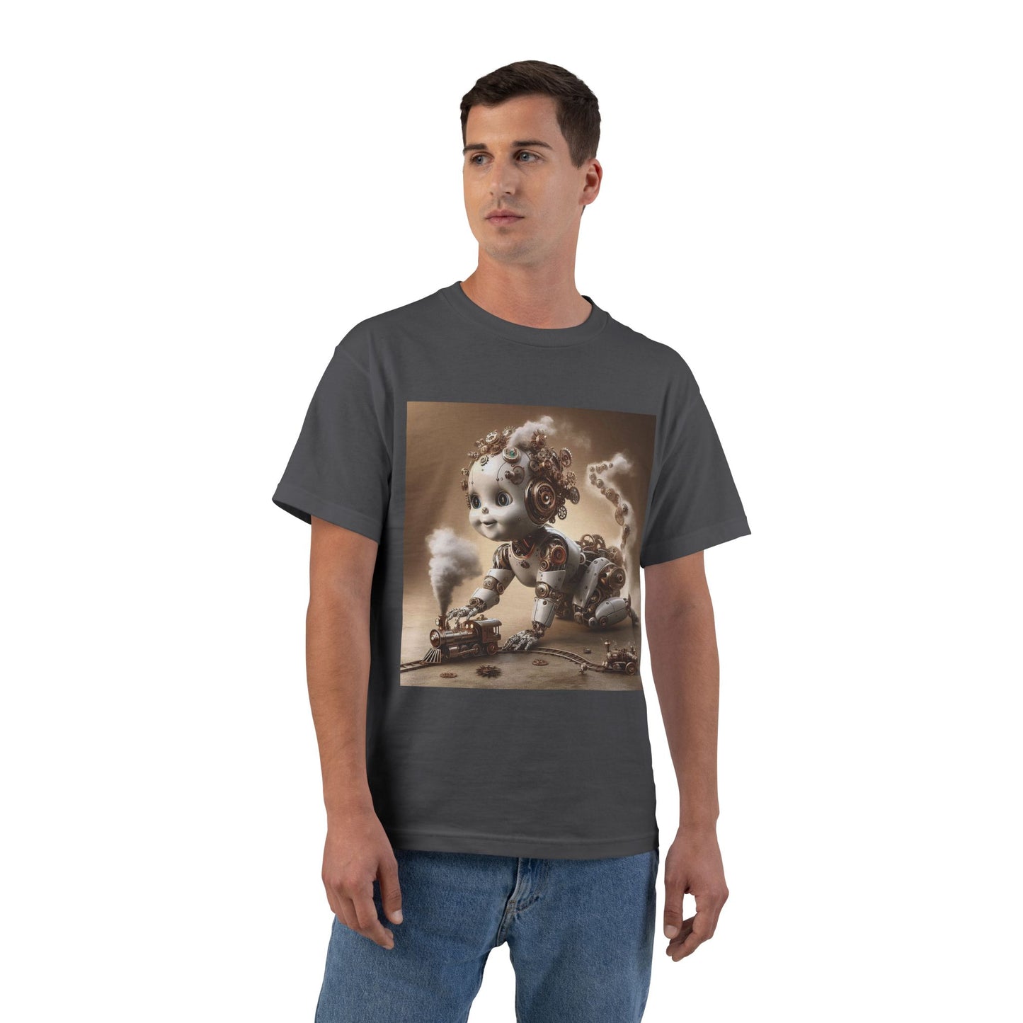 Funny Steampunk Baby T-Shirt — Cute Retro Steampunk Infant Tee