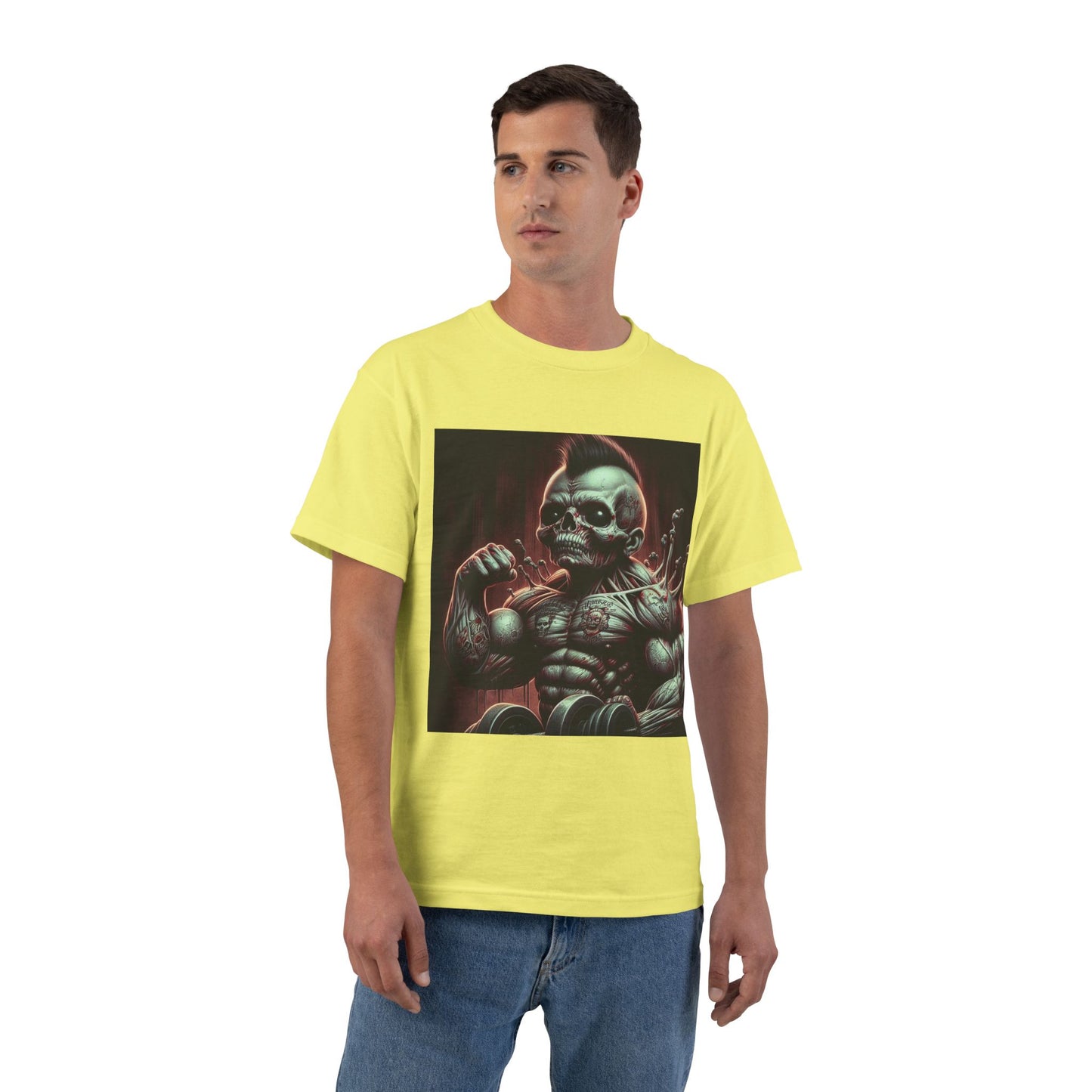 Zombie Muscle Baby T-Shirt — Cute Scary Infant Zombie Graphic Tee