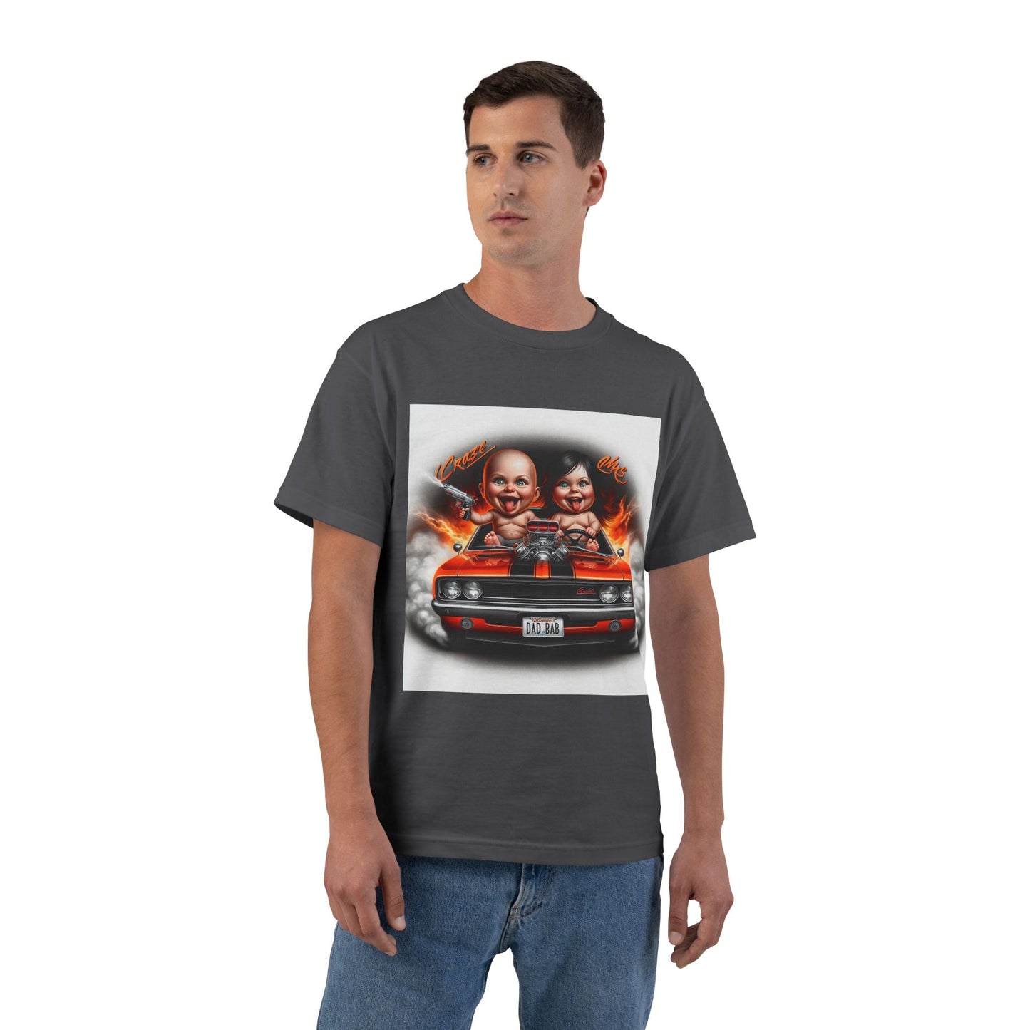 Funny Babies Driving Car T-Shirt