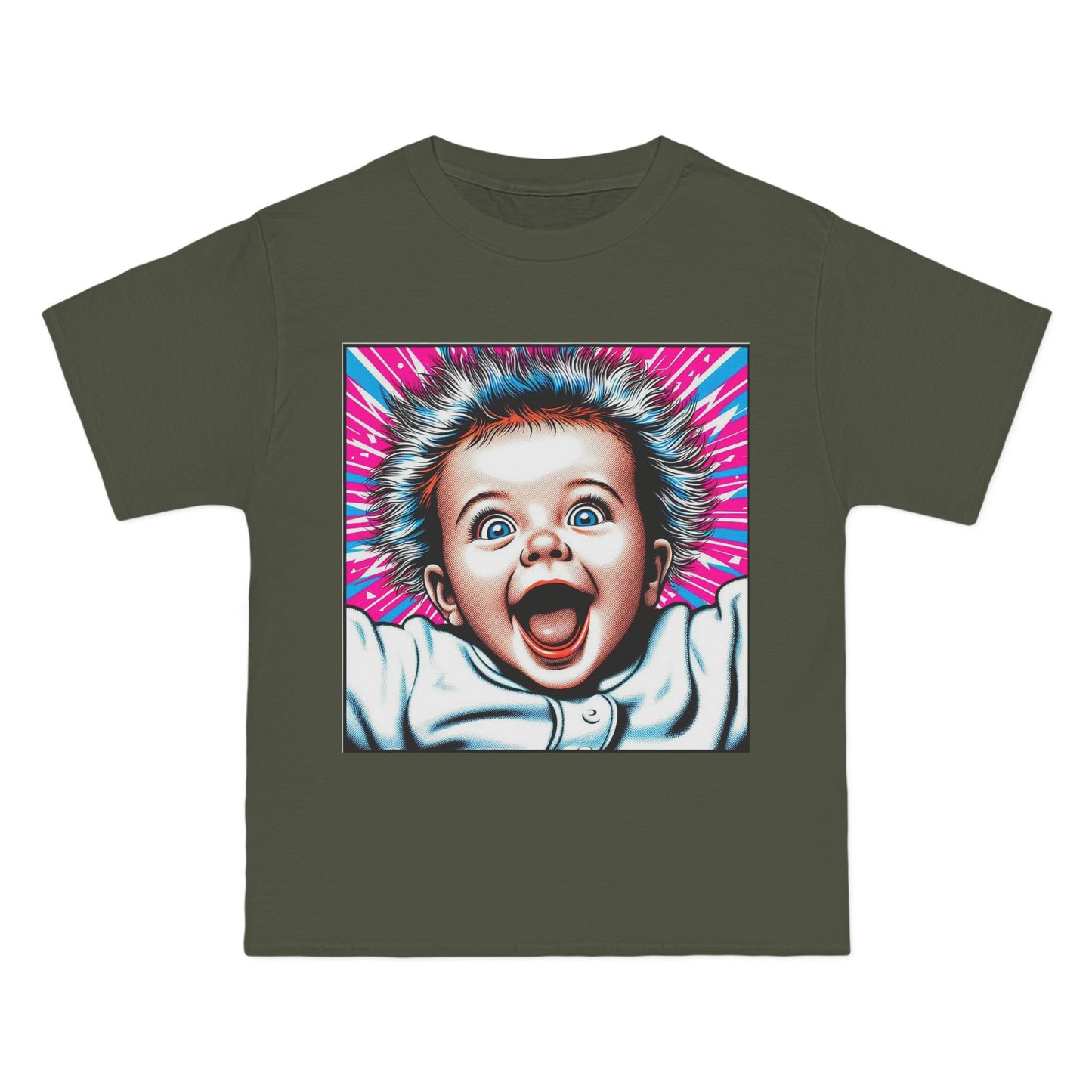 Crazy Baby T-Shirt — Playful Retro Baby Graphic Tee