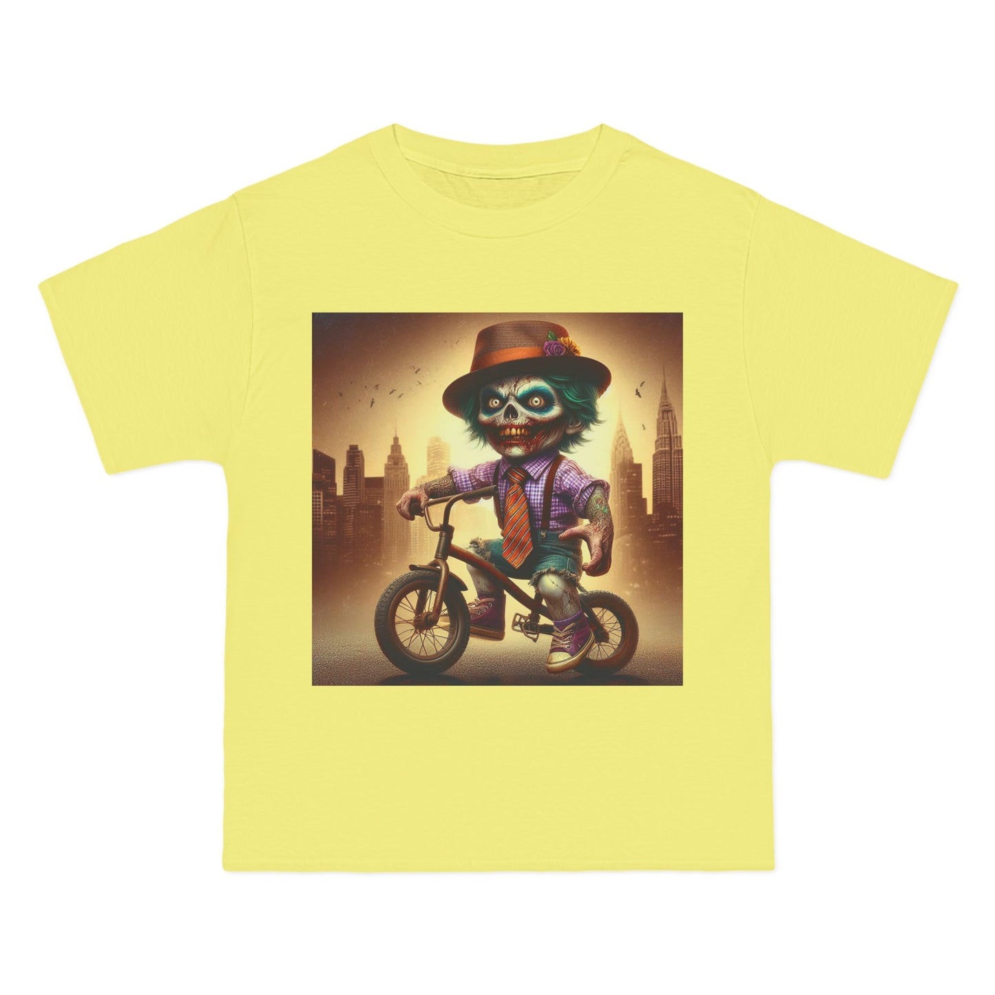 Zombie Bike T-Shirt — Spooky Biker Graphic Tee