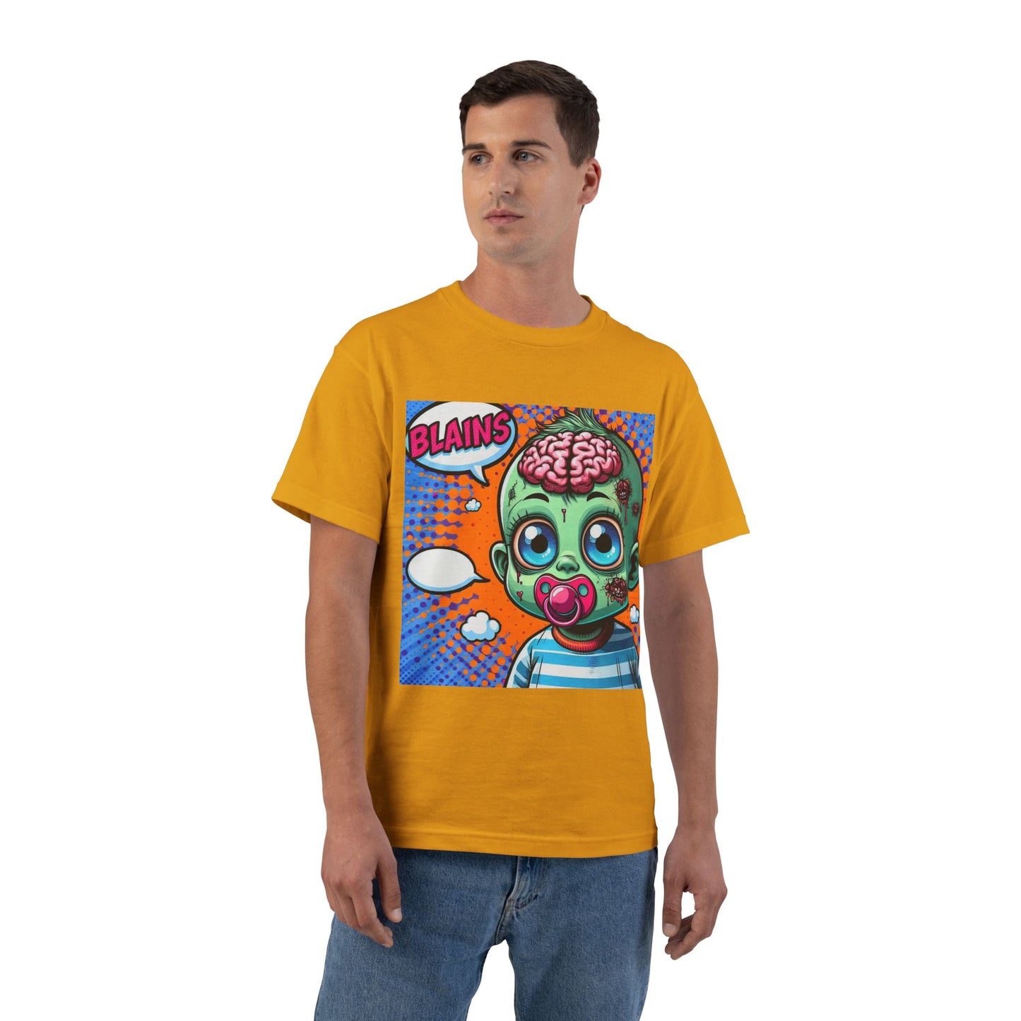 Zombie Pacifier Baby T-Shirt — Cute Scary Infant Graphic Tee