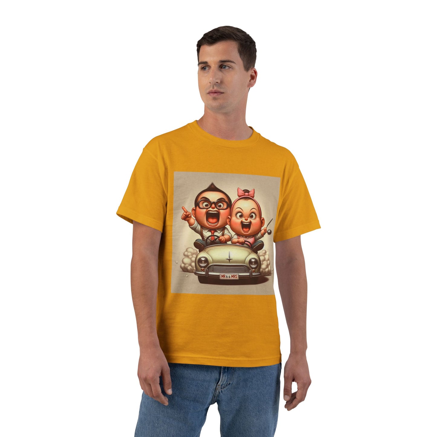 Funny 'Driving Babies' T-Shirt — Humorous Baby/Parent Graphic Tee