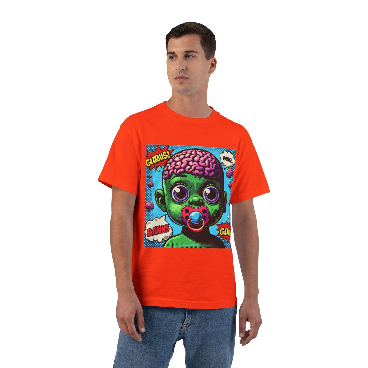 Zombie Baby Brain Pacifier T-Shirt