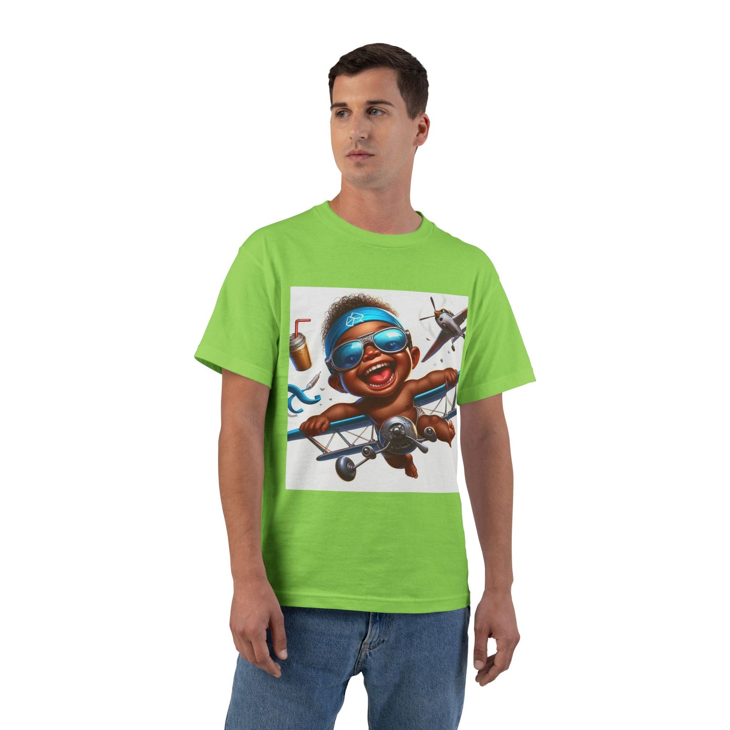 Funny Airplane Baby T-Shirt