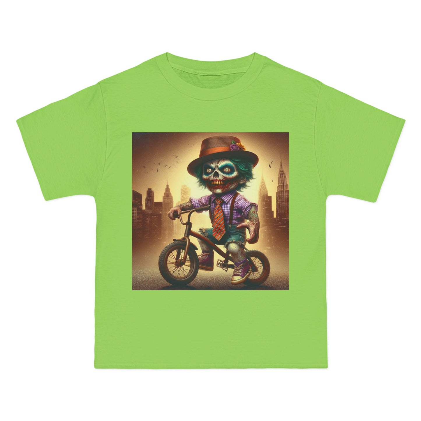 Zombie Bike T-Shirt — Spooky Biker Graphic Tee