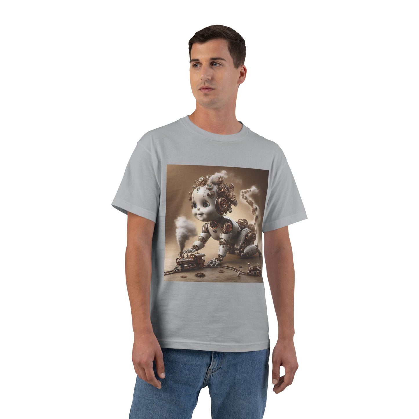 Funny Steampunk Baby T-Shirt — Cute Retro Steampunk Infant Tee