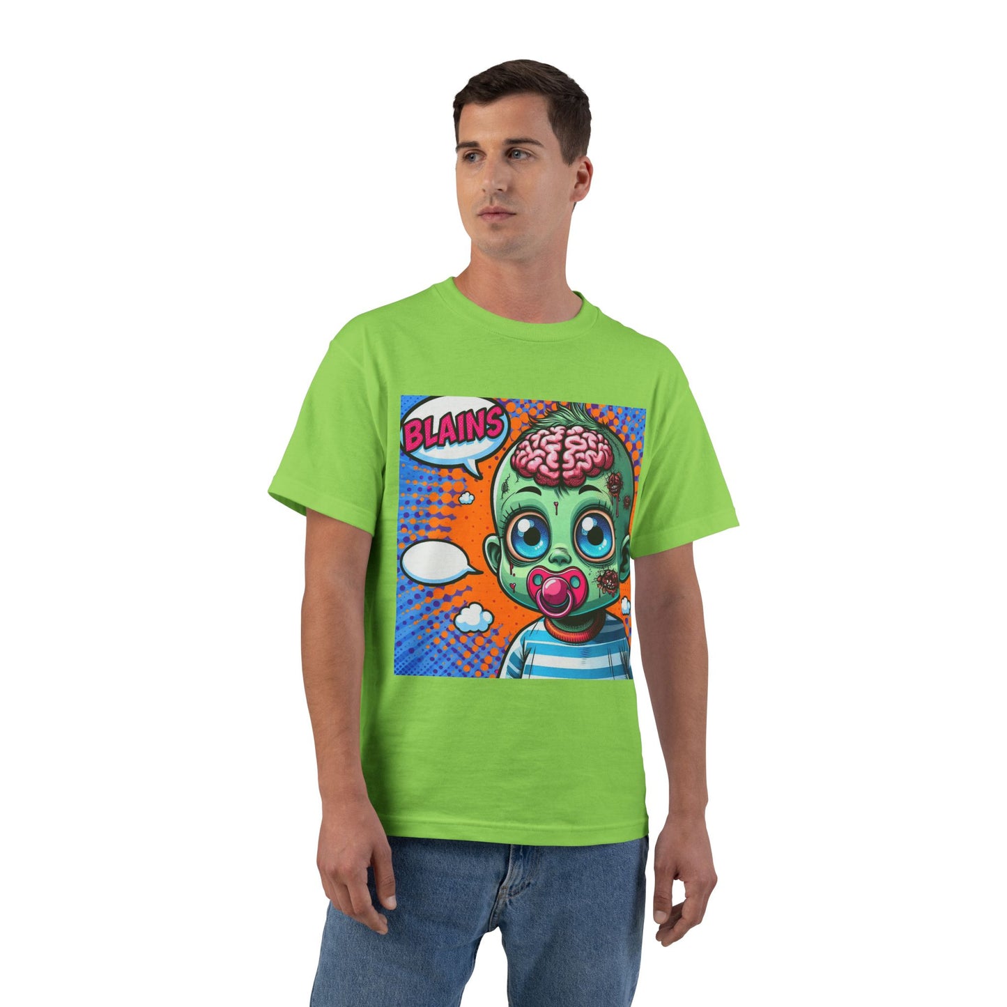 Zombie Pacifier Baby T-Shirt — Cute Scary Infant Graphic Tee