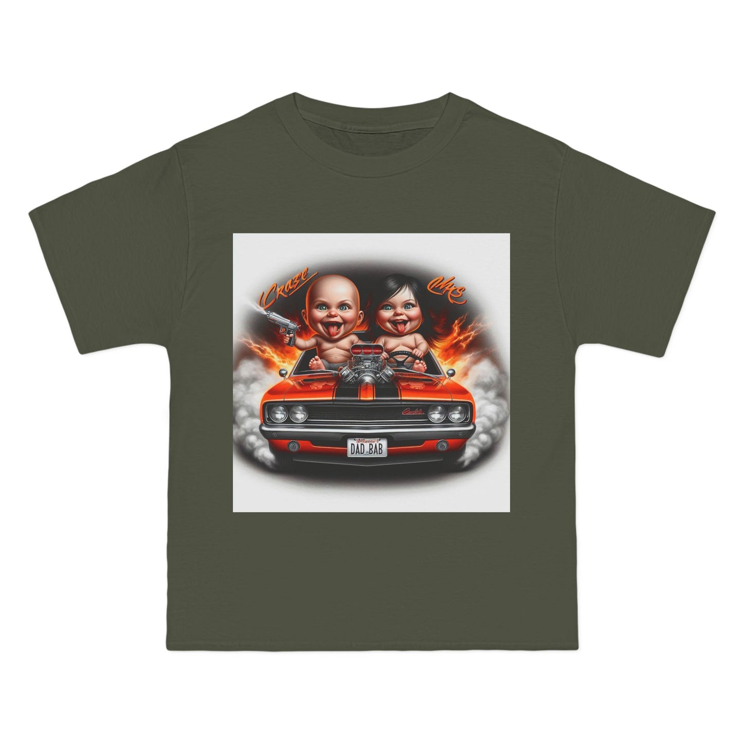 Funny Babies Driving Car T-Shirt