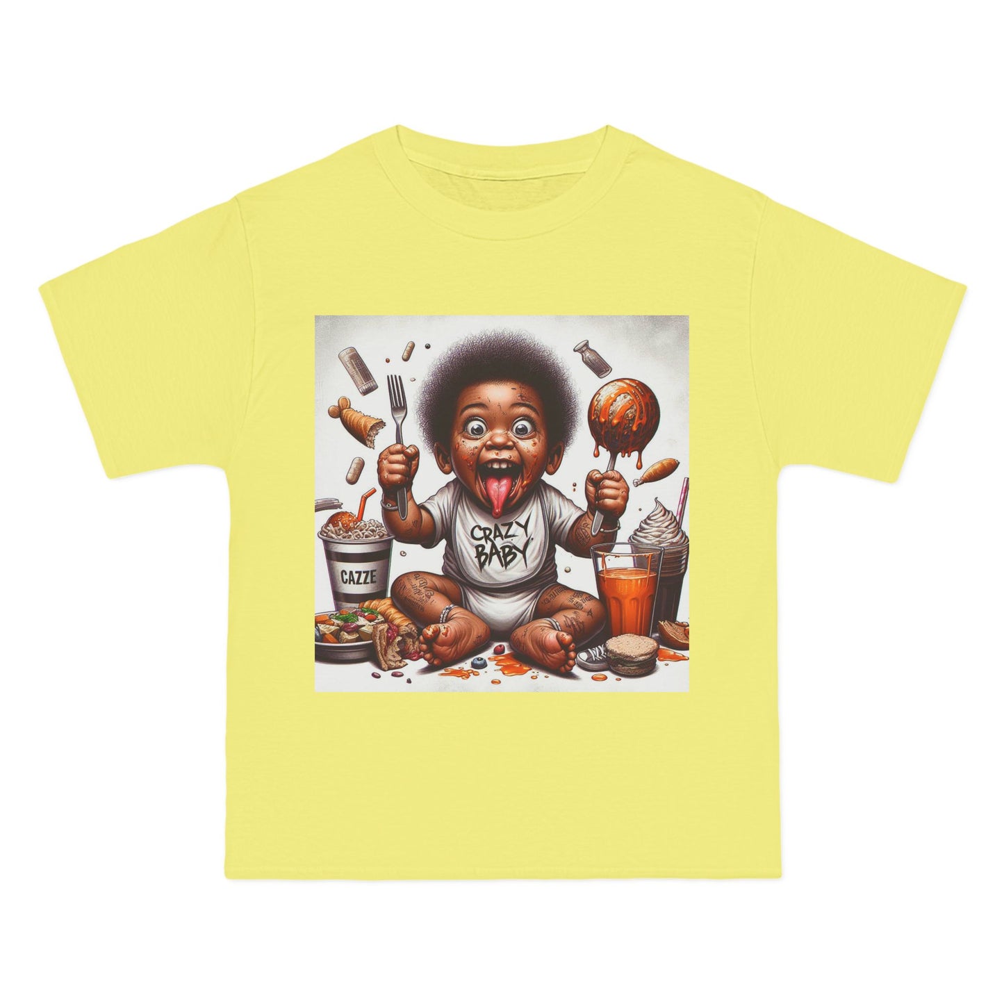 Funny Messy Baby T-Shirt — Cute Infant Spit-Up & Food-Smear Design