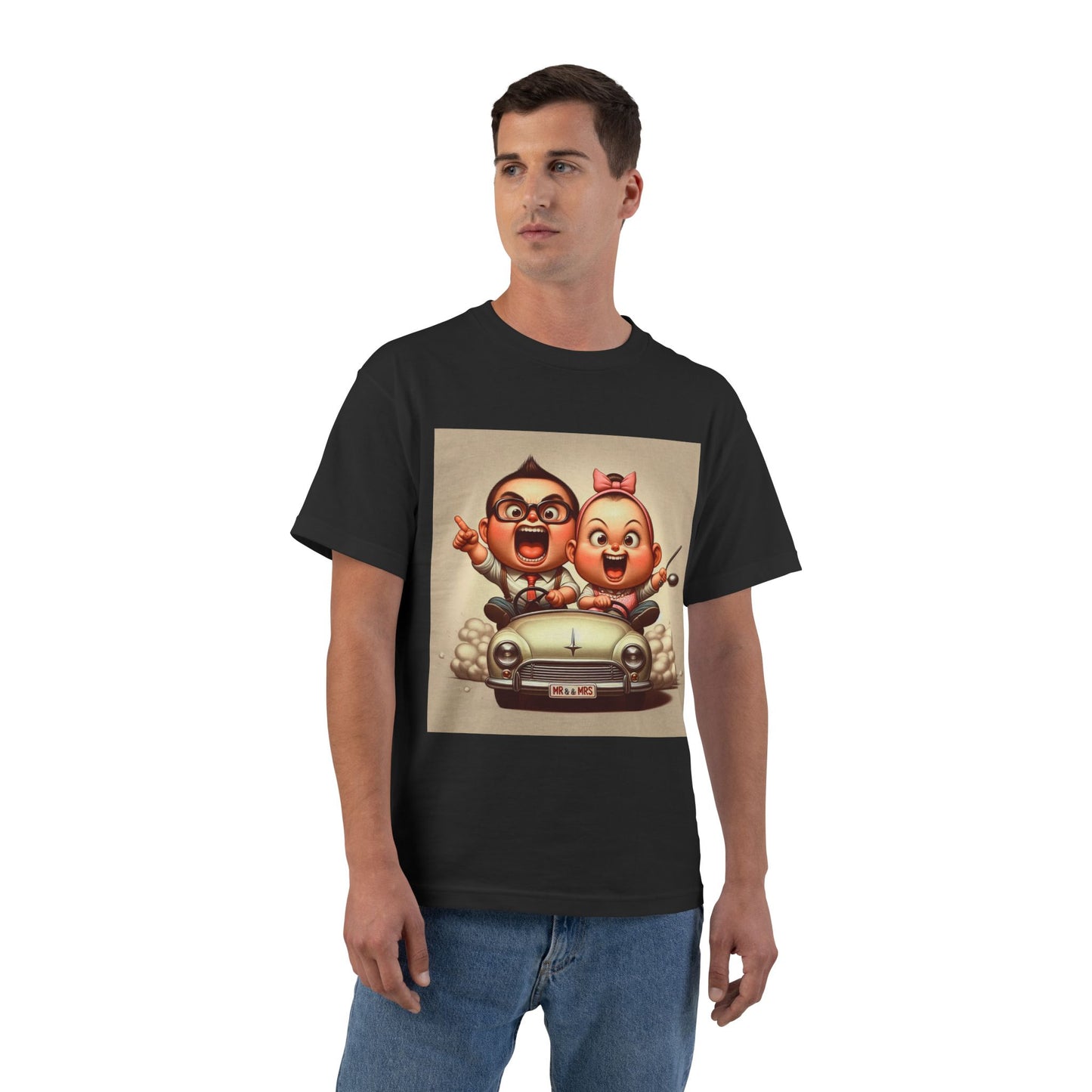 Funny 'Driving Babies' T-Shirt — Humorous Baby/Parent Graphic Tee