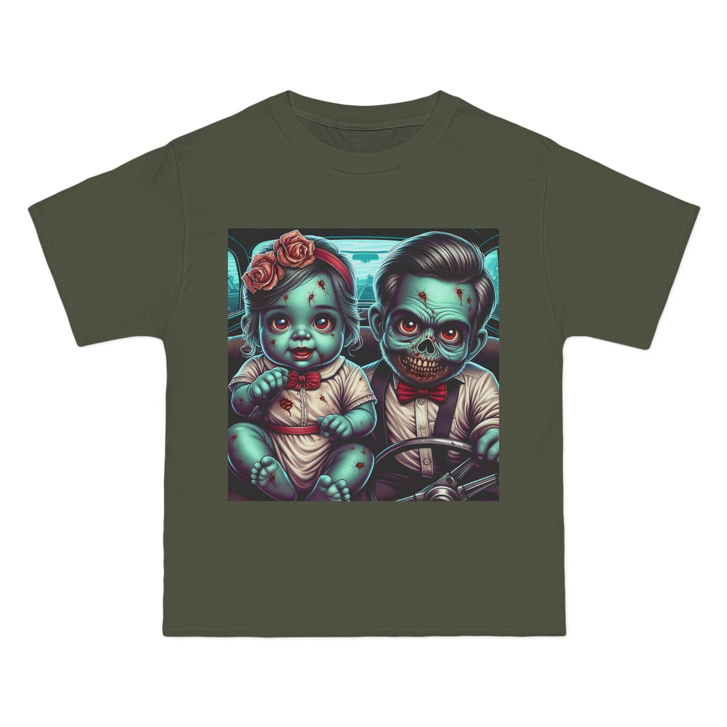 Zombie Babies Driving T-Shirt — Cute Creepy Graphic Tee