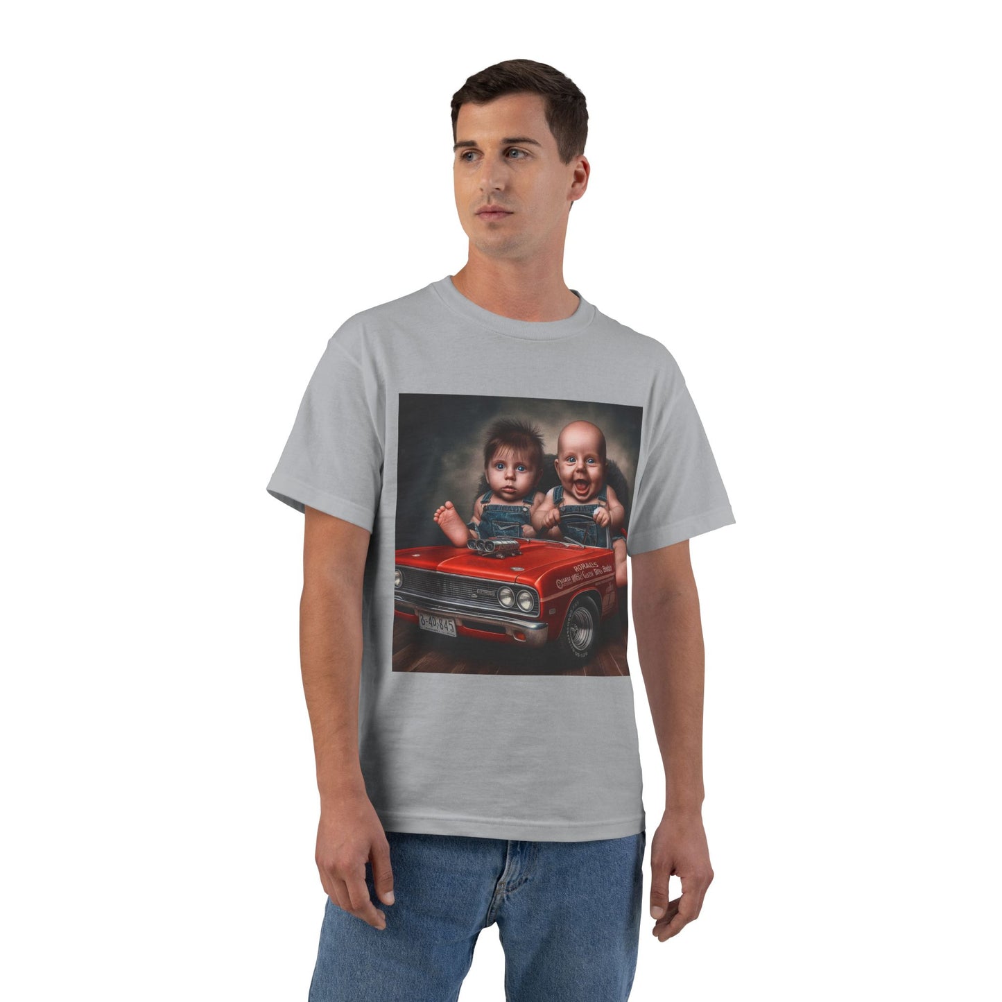 Copy of Copy of Copy of Copy of Copy of Funny Babies Driving Car T-Shirt — Cute Infant Road Trip Graphic Tee