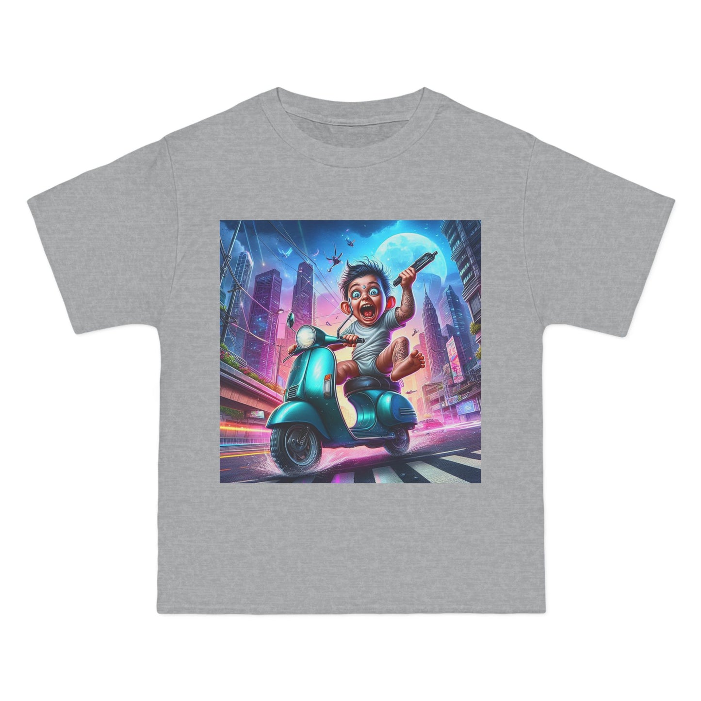 Crazy Baby on a Scooter T-Shirt