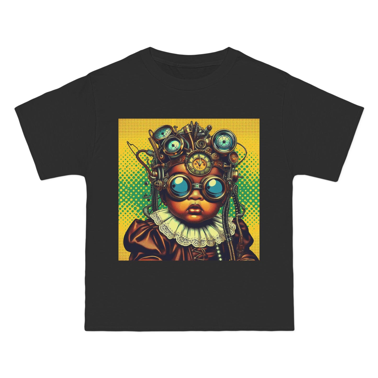 Funny Steampunk Baby T-Shirt — Cute Retro Gearhead Tee