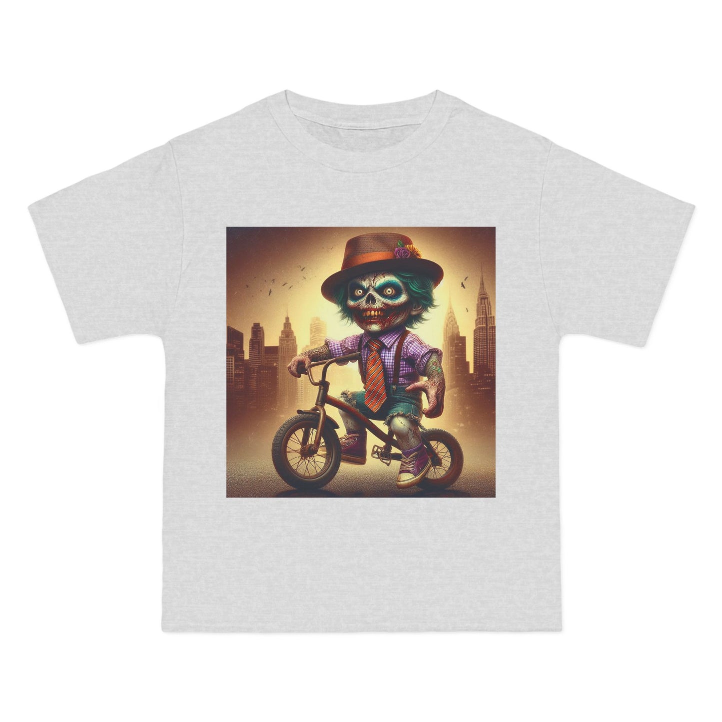 Zombie Bike T-Shirt — Spooky Biker Graphic Tee