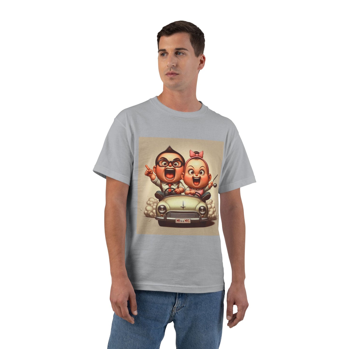 Funny 'Driving Babies' T-Shirt — Humorous Baby/Parent Graphic Tee