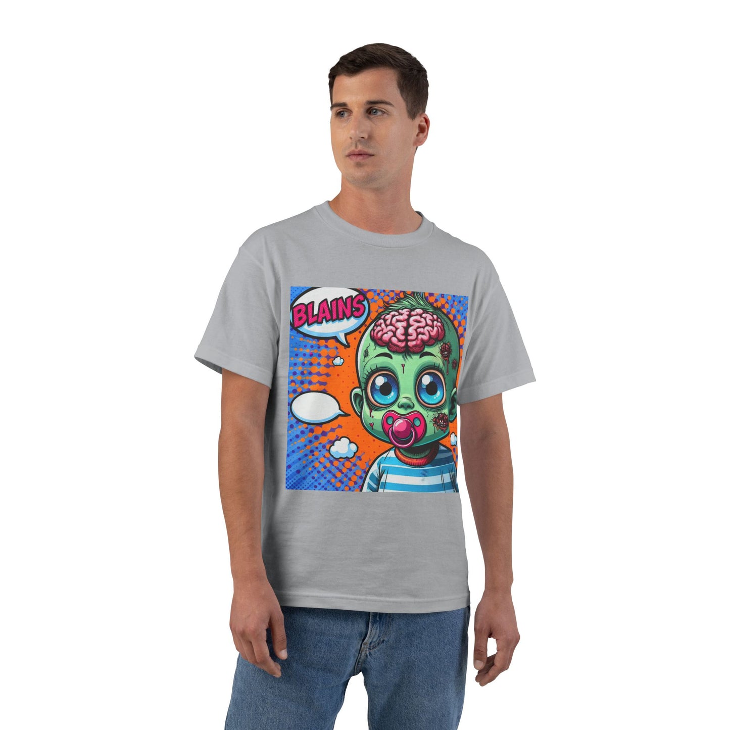 Zombie Pacifier Baby T-Shirt — Cute Scary Infant Graphic Tee