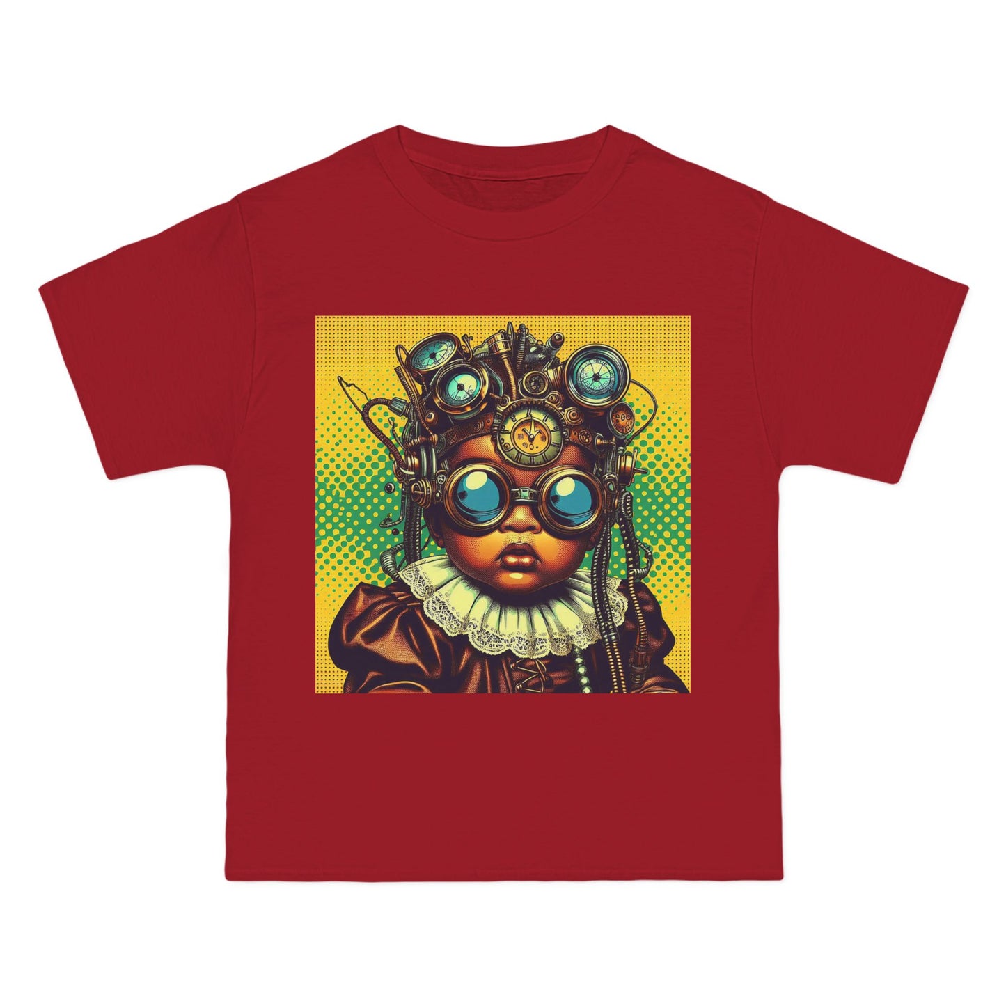 Funny Steampunk Baby T-Shirt — Cute Retro Gearhead Tee