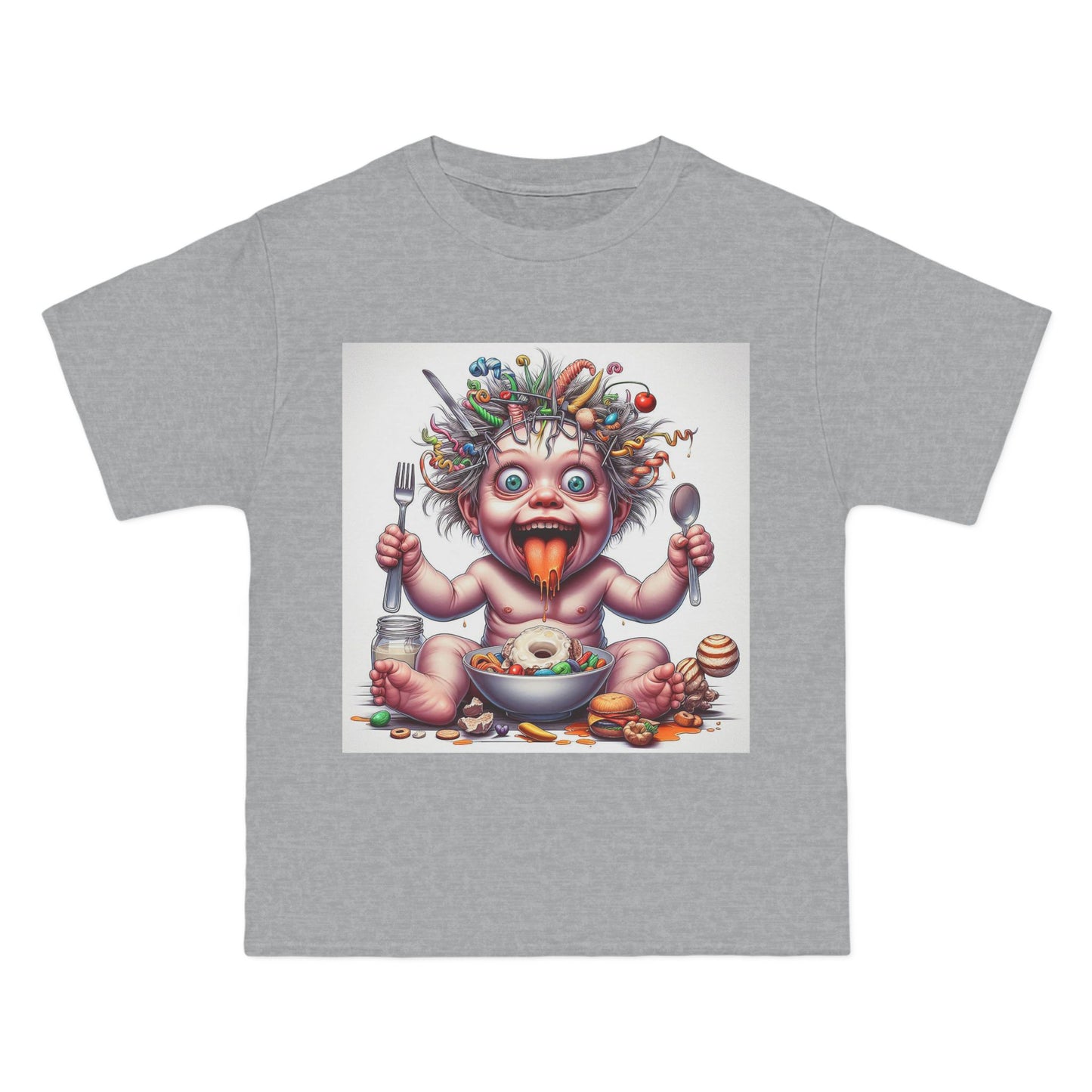 Crazy Baby Graphic T-Shirt — "crazy baby" Retro Design