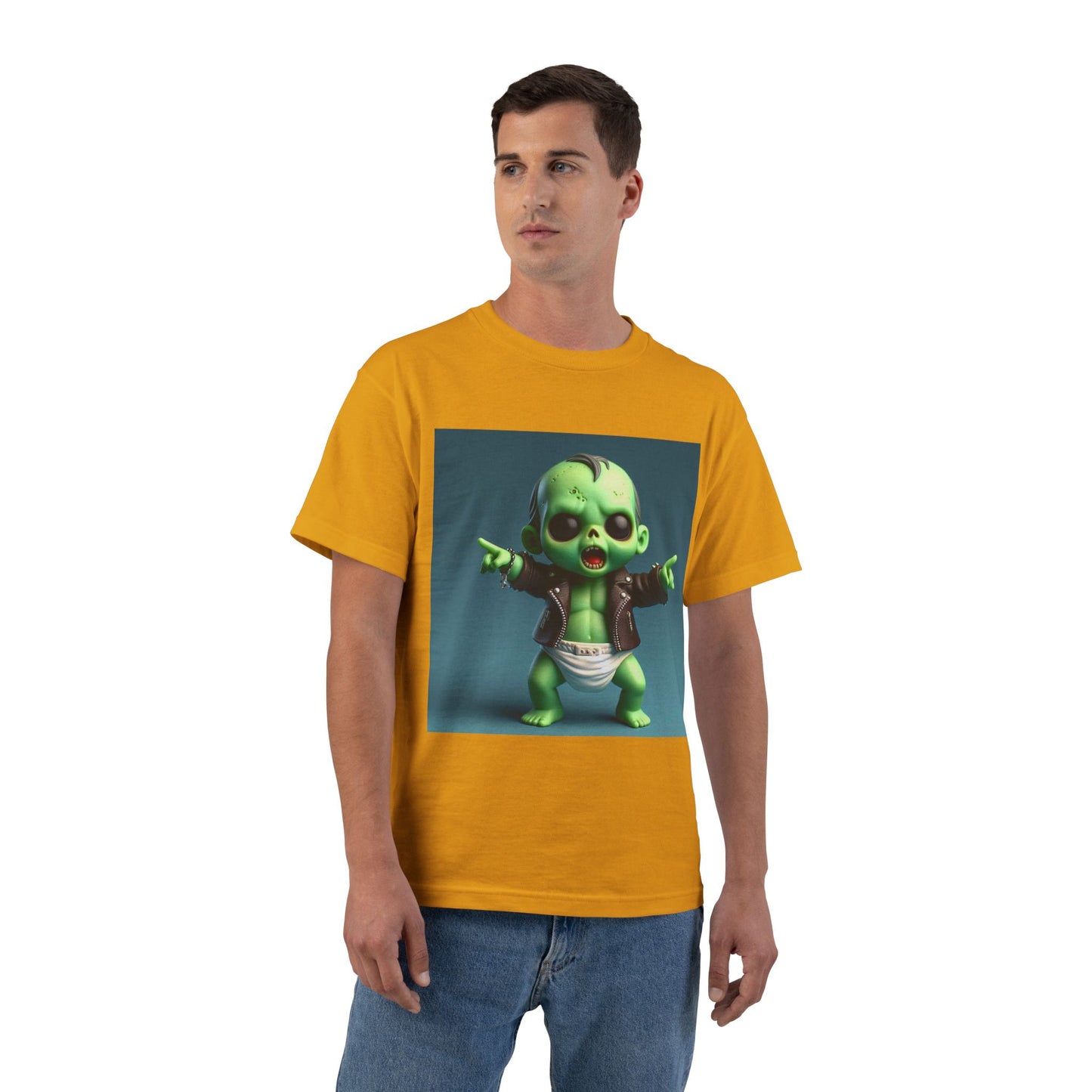 Cute Green Baby Zombie T-Shirt — Baby Zombie Graphic Tee